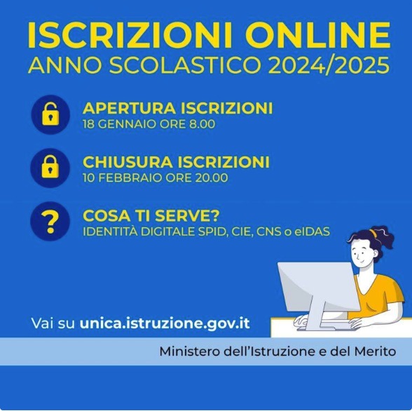 ISCRIZIONI ANNO SCOLASTICO 2024-2025