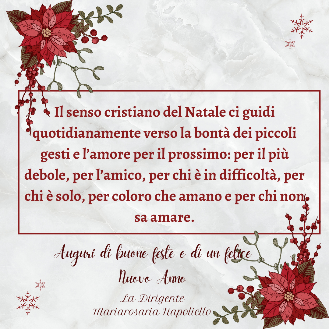 AUGURI DEL DIRIGENTE