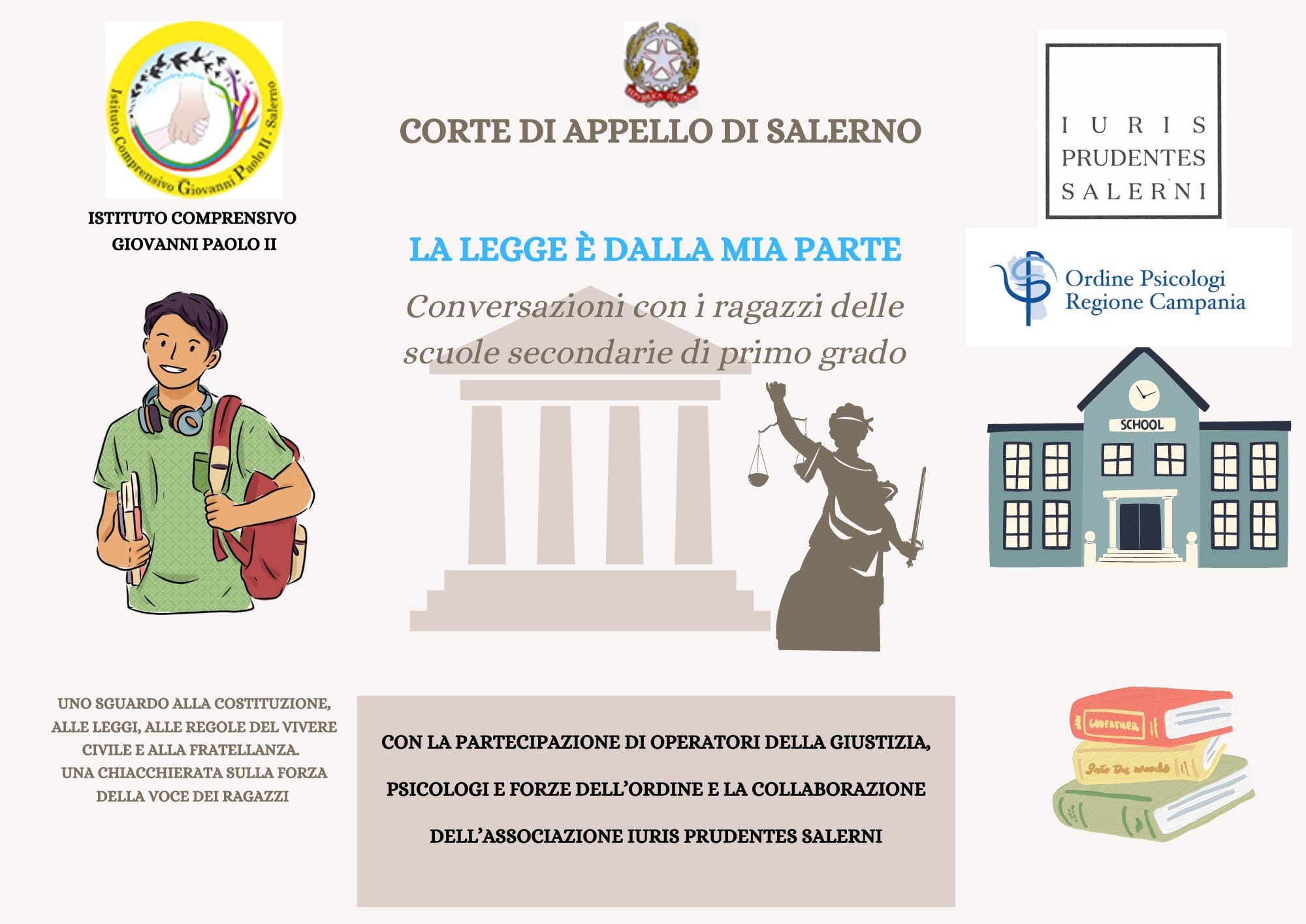 Progetto legalità educazione civica La legge è dalla mia parte