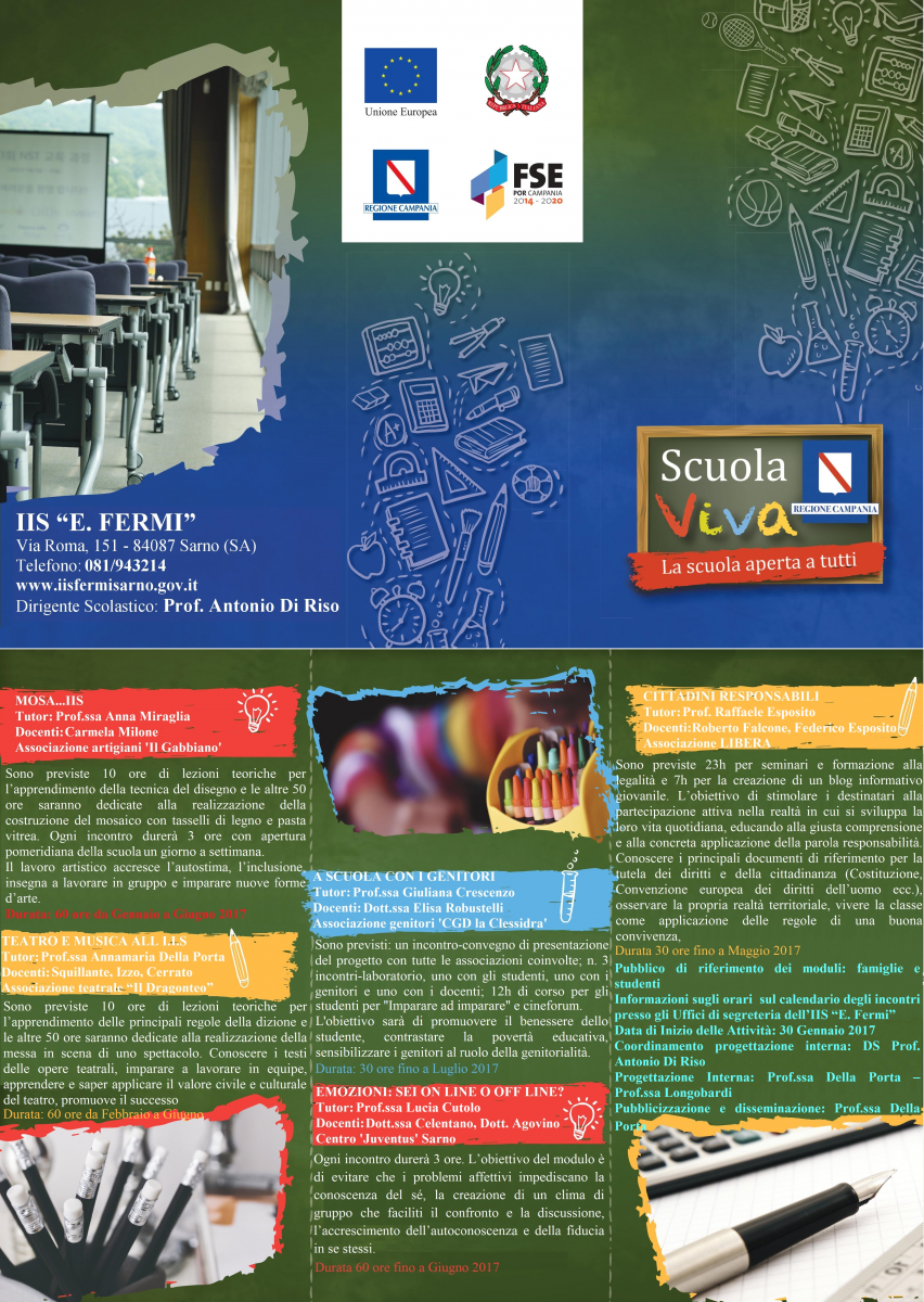 Brochure scuola viva