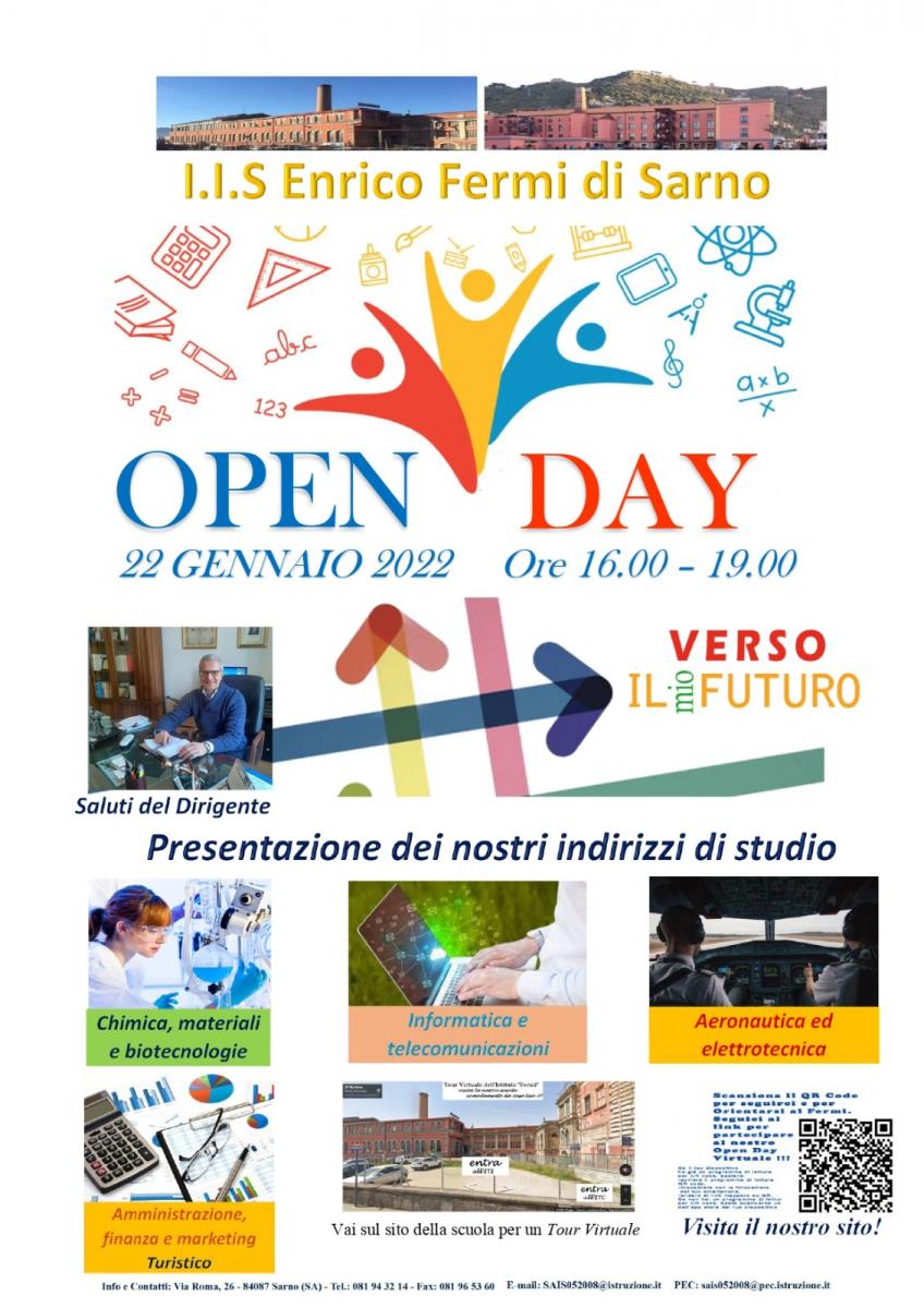 Locandina Open Day