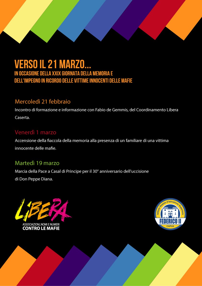 VERSO IL 21 MARZO....