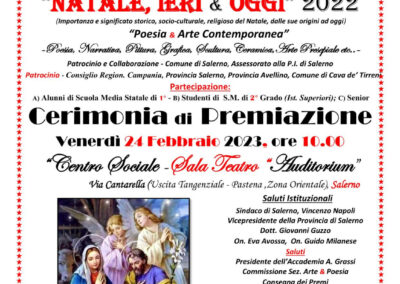 Premiazione Concorso Internazionale d’Arte: “Natale ieri e oggi”