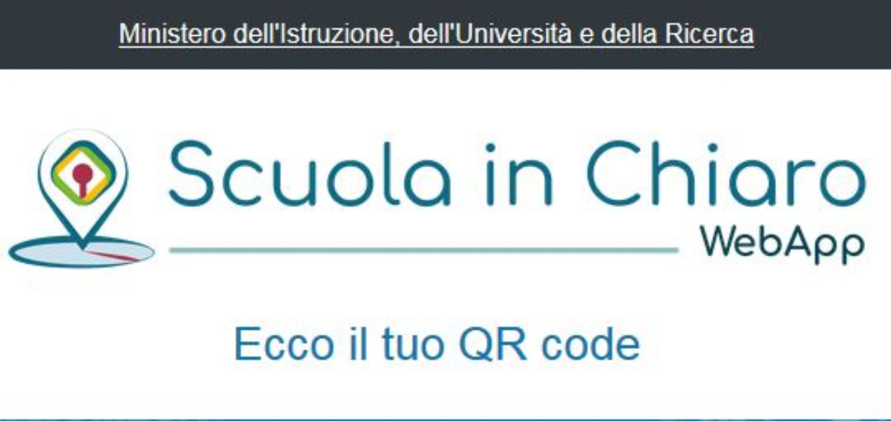 ISCRIZIONI -QR-CODE