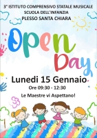 Open Day Scuola dell'Infanzia S. Chiara